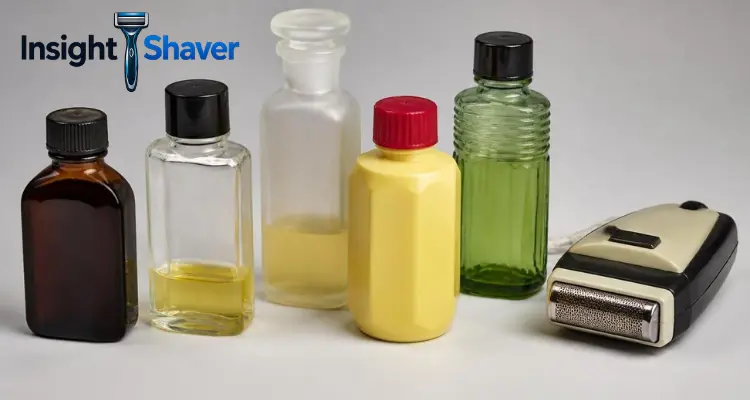 Pre-Electric Shave Lotions
